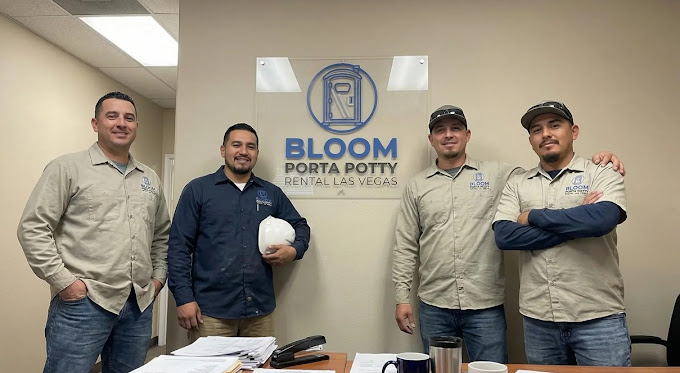 Bloom Porta Potty Rental Las Vegas Team